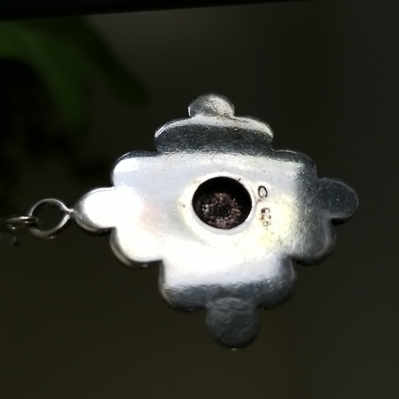 925 silver and turquoise earrings - Picture 5 of 5